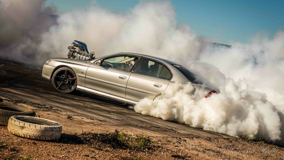 AWESOME: The Brobenah Burnouts attracted competitors from all over on the weekend. Photo: Annamaria Hall