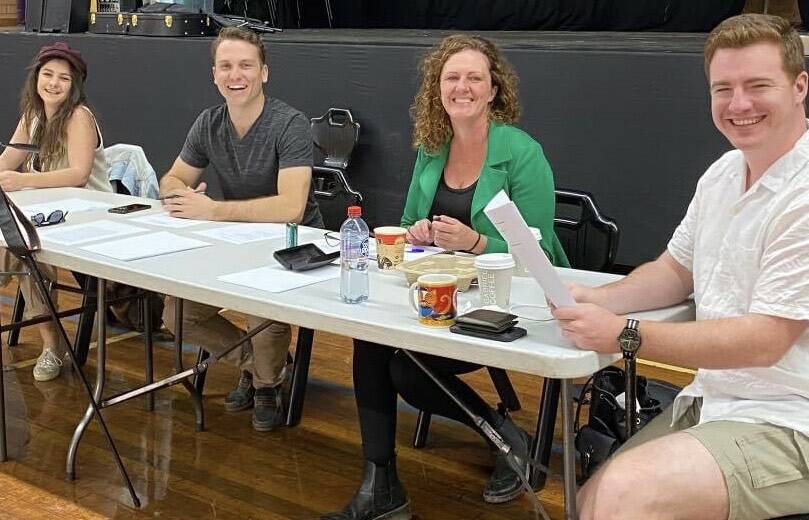 PROCESS STARTED: Some of the team behind the Henry V production during the first round of auditions last weekend. Photo: Contributed 