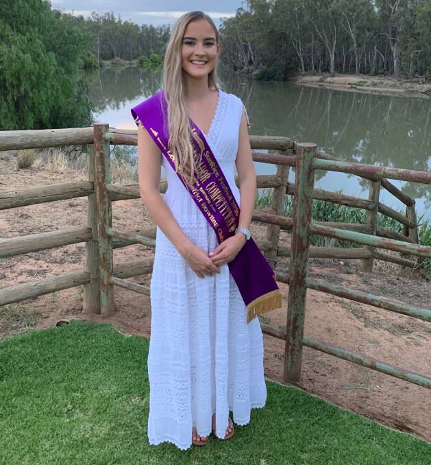 UP TO TASK: Tamara Bartram is looking forward to everything the Leeton SunRice Festival Ambassador Quest throws her way. Photo: Contributed 