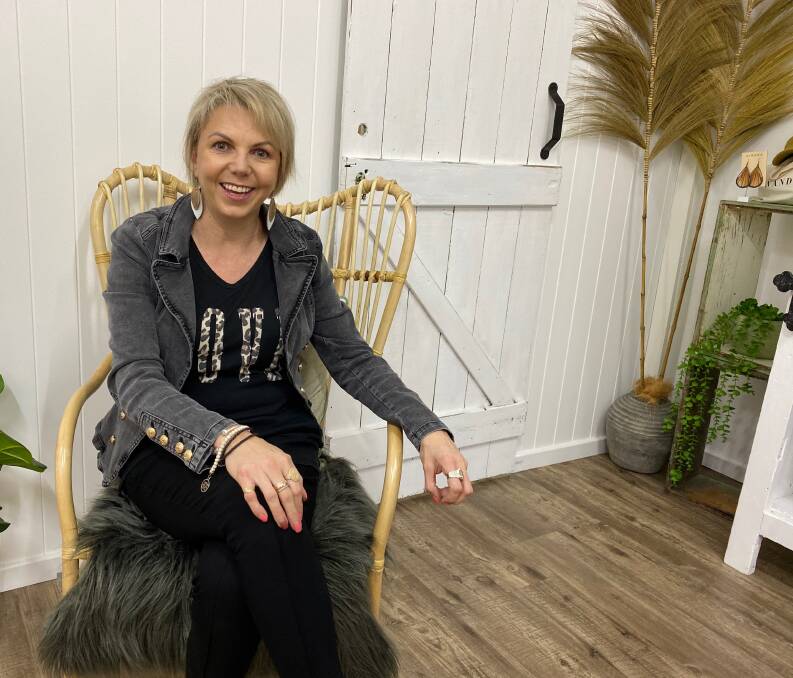 FRESH START: Mel Forebutt has realised a lifelong dream of opening her own retail store in Leeton. Photo: Talia Pattison