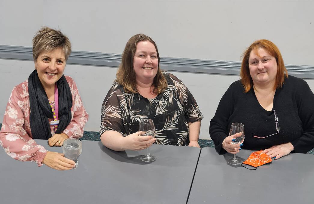ON BOARD: JumpStart's new executive (from left) Rachel Cody as treasurer, Amy Salmon takes on secretary and Grace Capaldi is the new president. Photo: Supplied