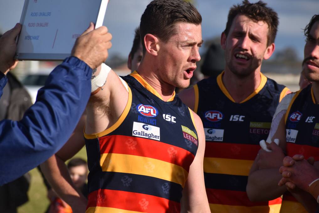 SEASON END: Leeton-Whitton coach Sam Darley has reflected on the year that was for the first grade Crows side. Photo: Liam Warren