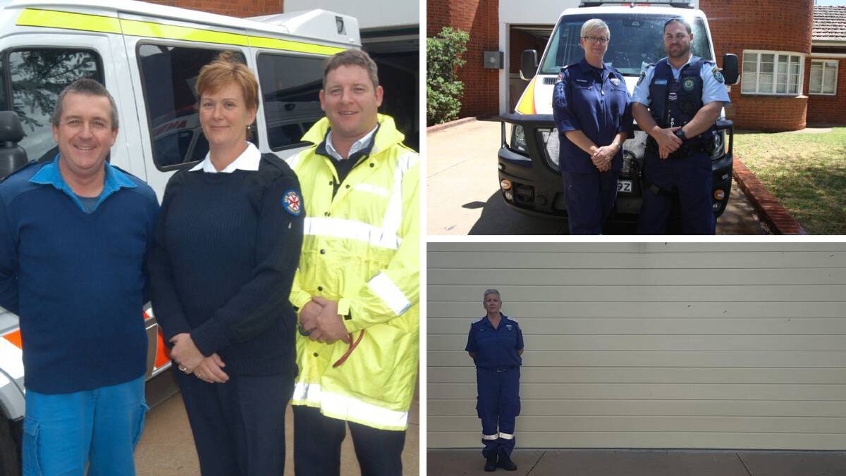 CHANGE: Leeton's Peta Sinclair has hung up her paramedic uniform for the last time, but she may return on a casual basis if needed. Photos: File
