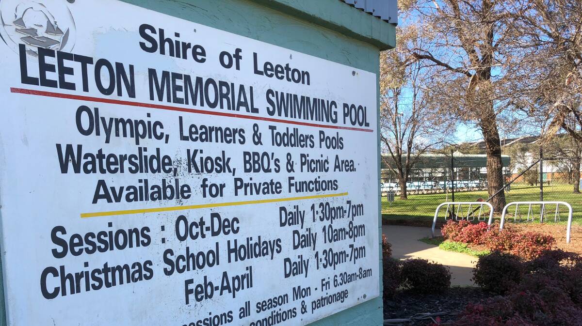DELAYED: Work to upgrade the Leeton pool has been pushed back to start in March next year. Photo: Talia Pattison