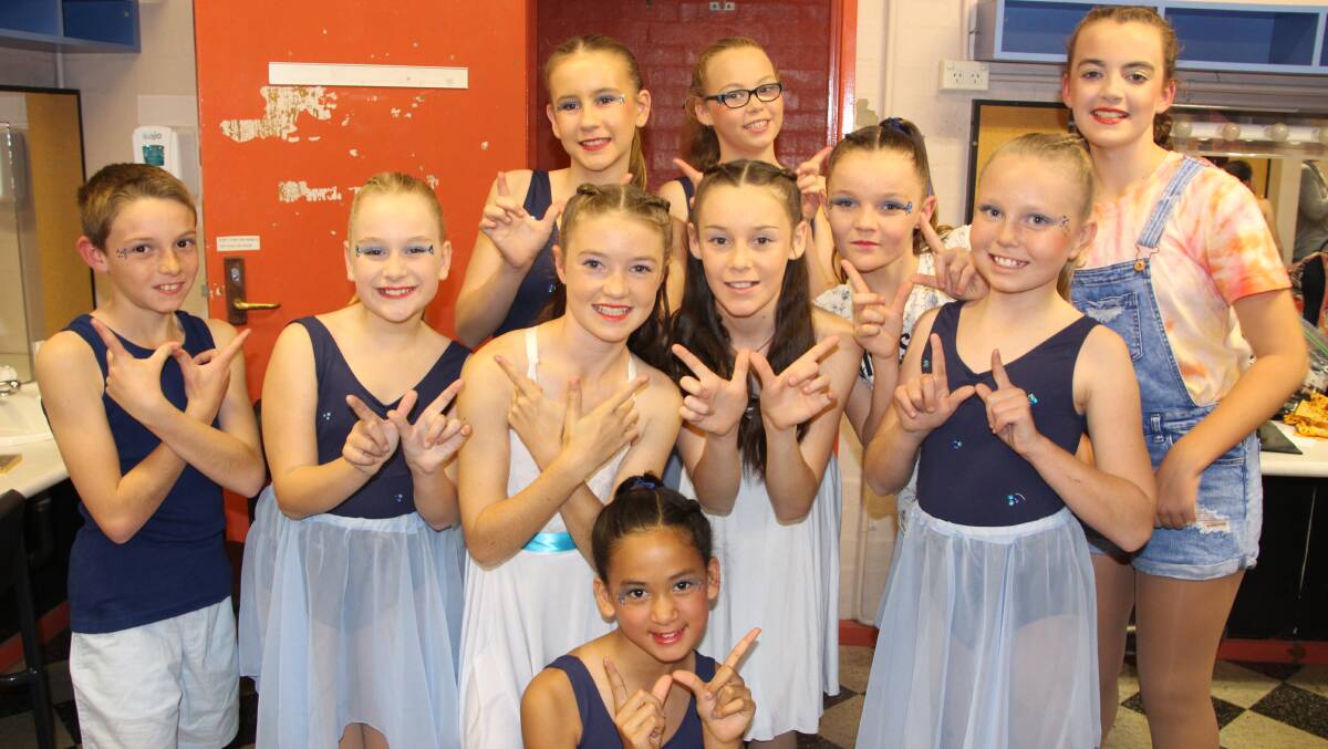 MOVING ON UP: Parkview Public School's senior dance ensemble impressed on stage at the Wakakirri National Dance Competition in Canberra. Photo: Contributed 