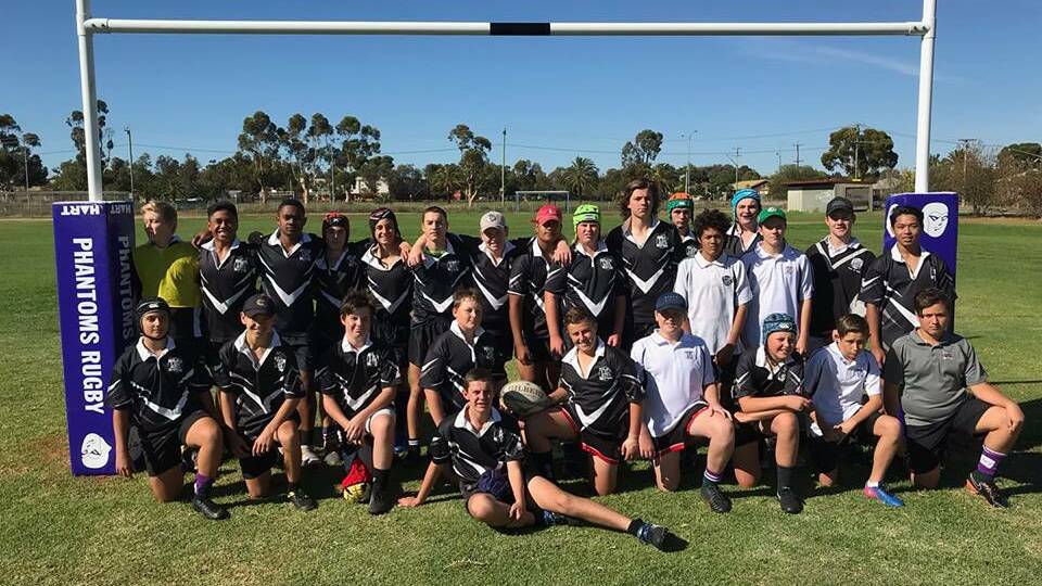 Leeton High School's Buchan Shield side after their victory this week. Photo: Contributed