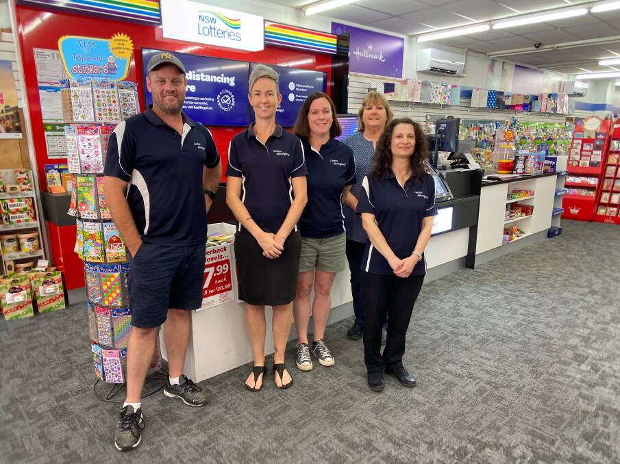 SAME, BUT DIFFERENT: The staff at Leeton Newsagency said they had been receiving plenty of positive feedback about the recent renovation work. Photo: Talia Pattison
