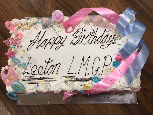 A delicious cake was served up to celebrate two years of the program in Leeton. 