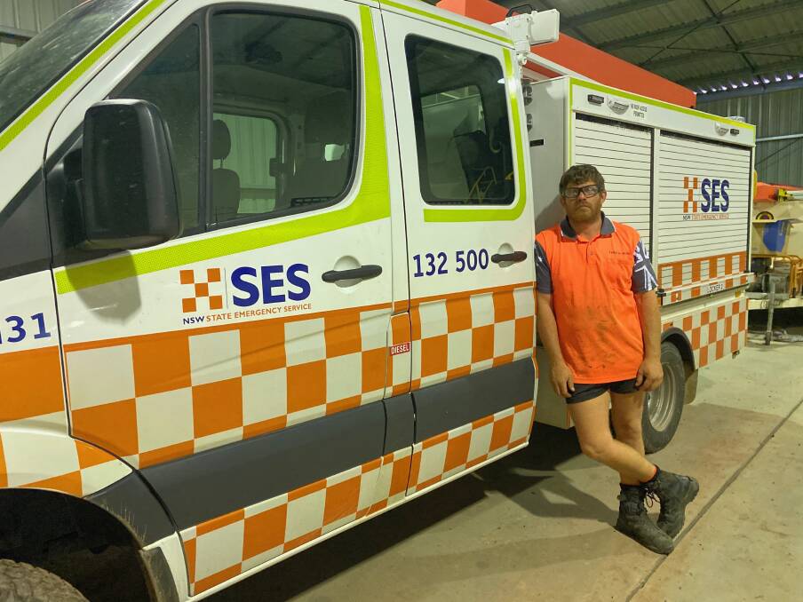 RECRUIT: Leeton State Emergency Service unit commander Jeremy Bradshaw said being part of the organisation is rewarding and fulfilling, while urging community members to consider joining. Photo: Talia Pattison