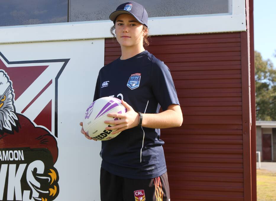 BIG YEAR: Tess Staines has had a big year on the football field in 2019 and there's no slowing down. Photo: Liam Warren