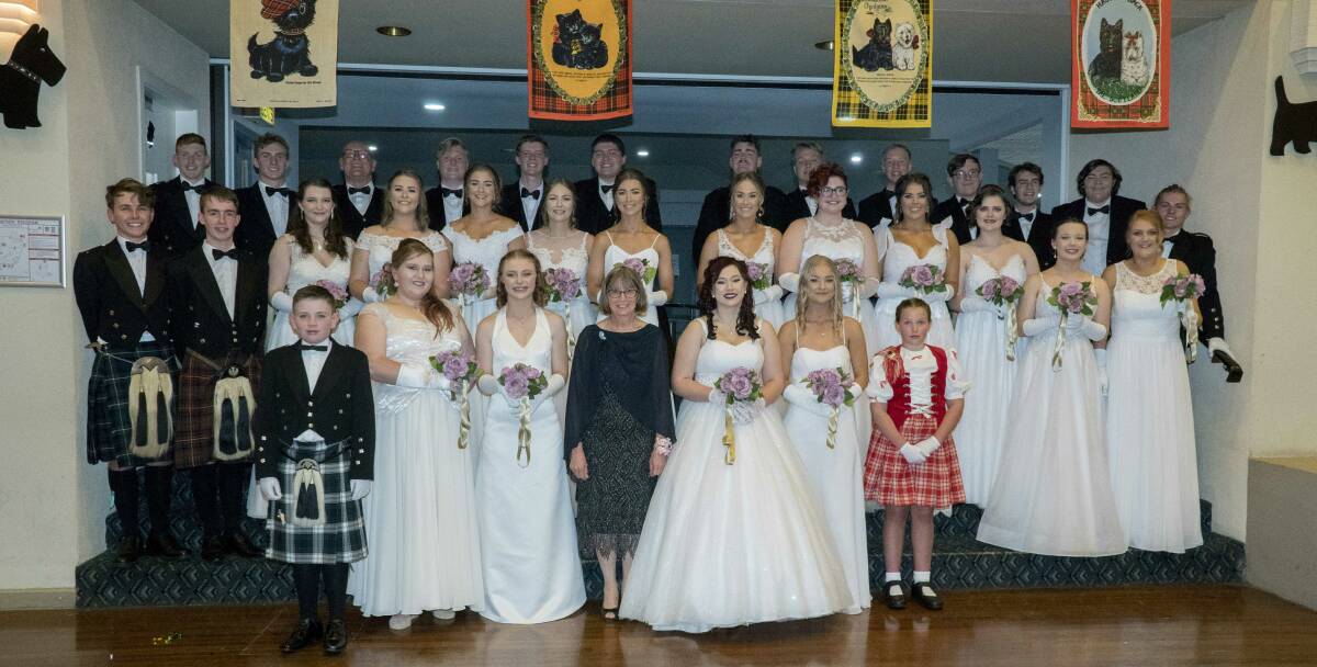 BACK IN 2019: Last year's debutantes were lucky enough to make their debut in the year before the pandemic hit. Photo: Garry Bazzacco Photography