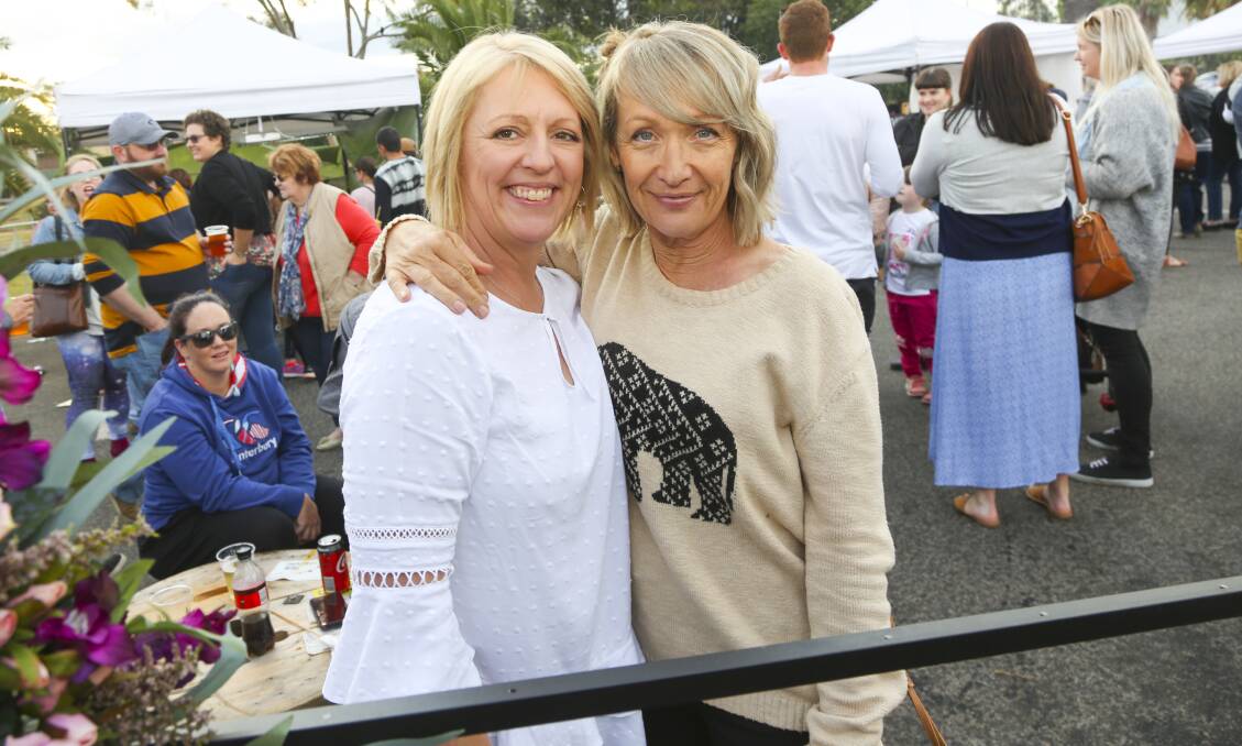 OH WHAT FUN: Wendy Marks (left) and Karen Coelli were among the big crowd at last year's Chill and Grill, which is on again this weekend. Photo: Brett Naseby 