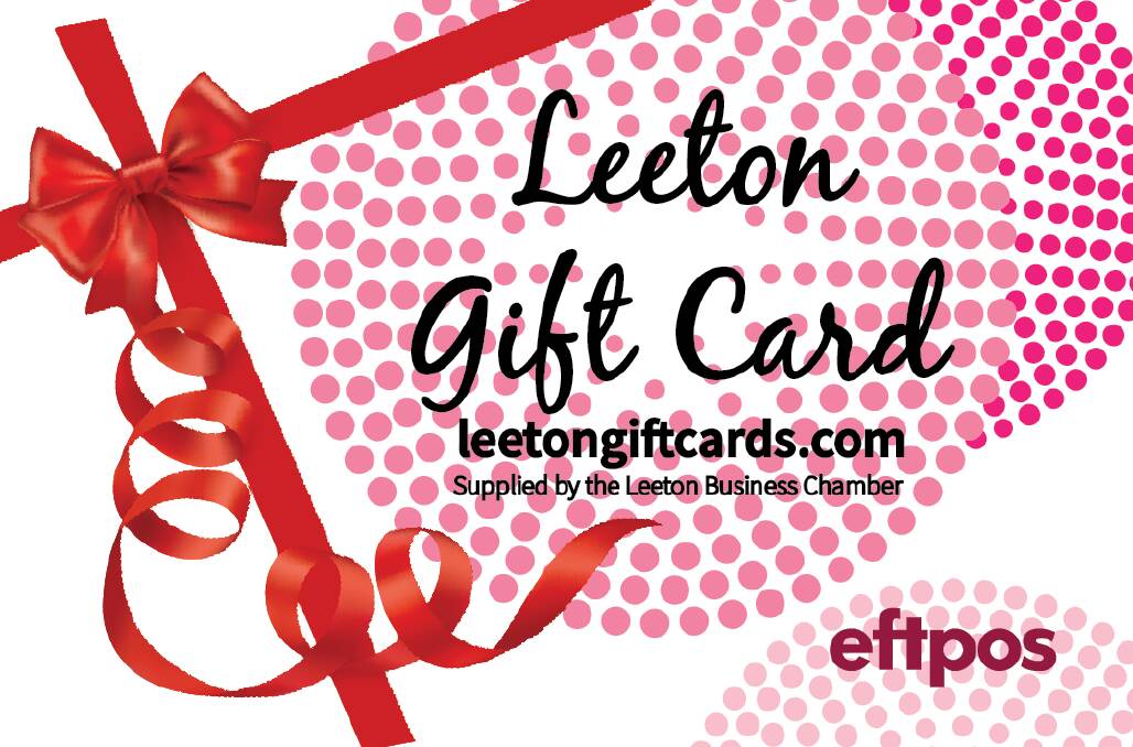The new Leeton gift cards. 