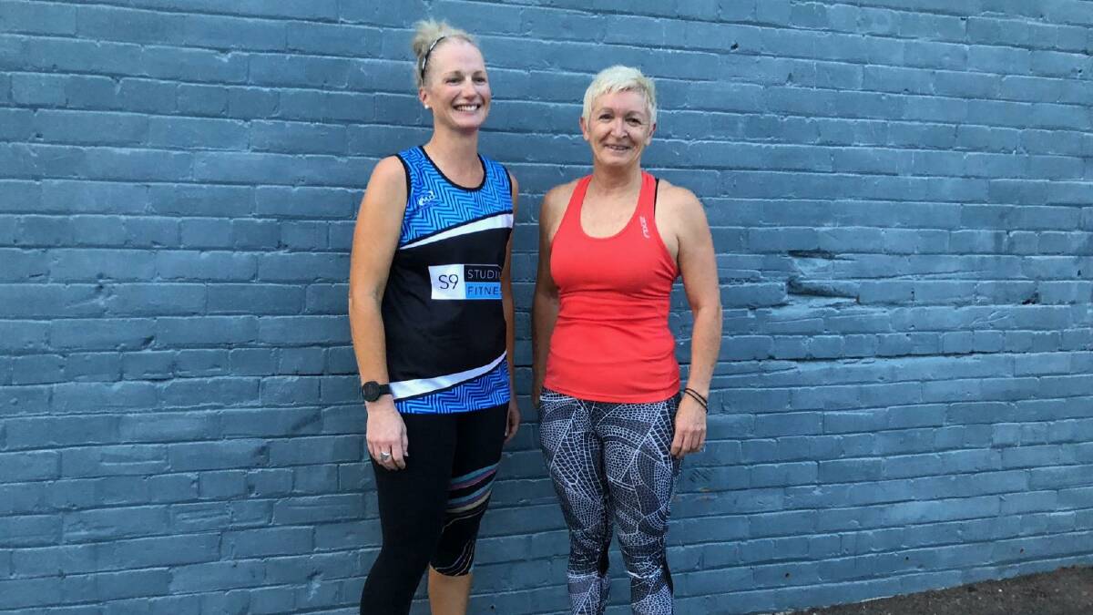 Leeton's Clare Vant and Tracey Morris are among those in town who are trying to have a park run event starting here. Photo: Contributed 