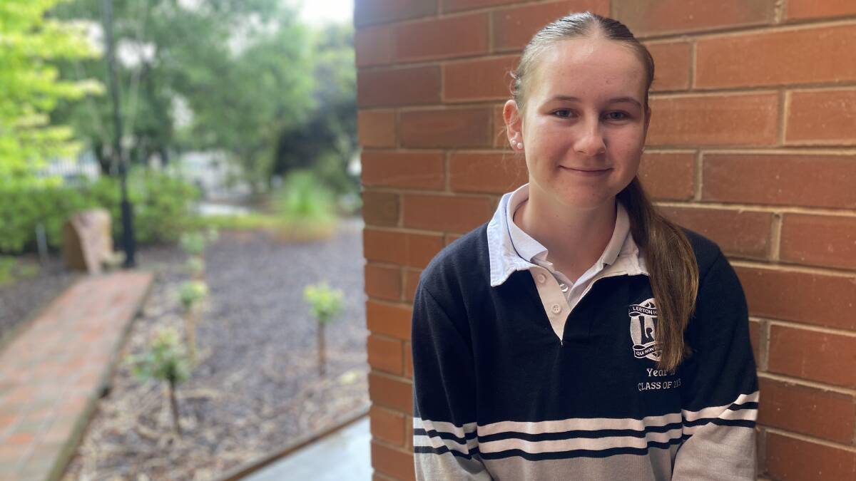 Leeton's Ruby Miller has a busy summer coming up as she prepares for the Australian Deaf Games in Newcastle. Picture by Talia Pattison