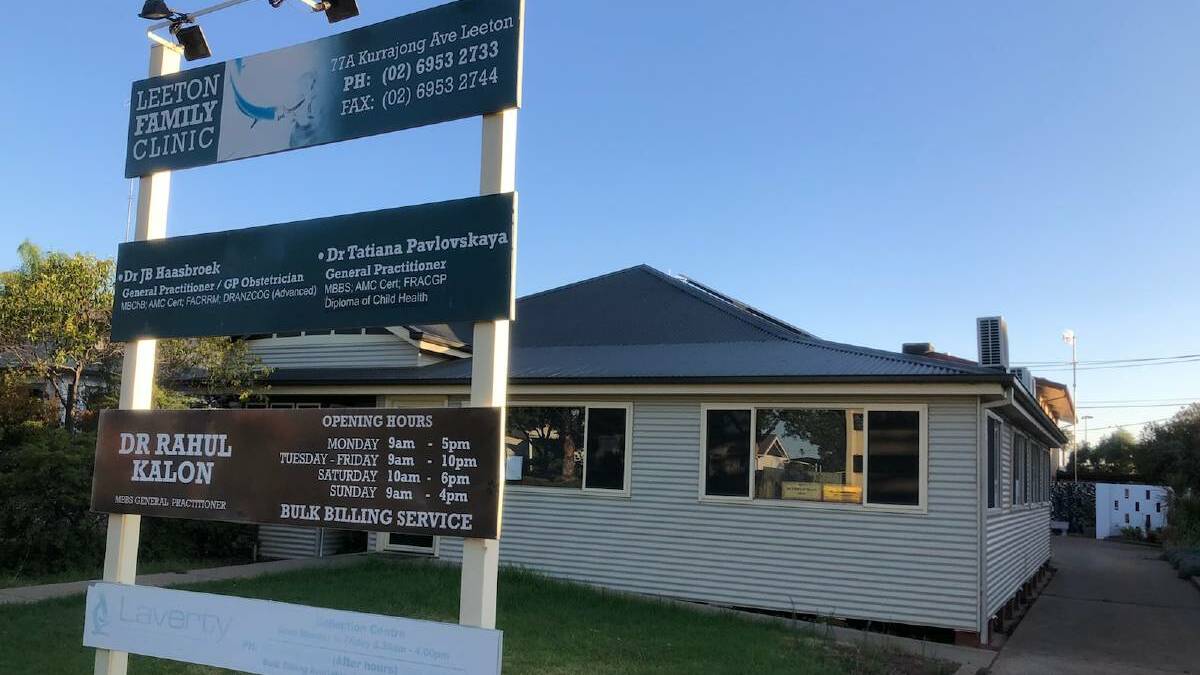 The Leeton Family Clinic is one of the surgeries who hosts a bush bursary student during their time in town. Photo: Talia Pattison