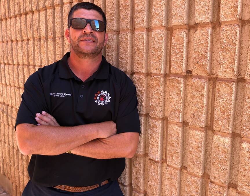 HARD TRUTHS: Jeff Amatto was in Leeton this week to tell his story and why everyone should be working together to solve the drugs and alcohol crisis. Photo: Talia Pattison
