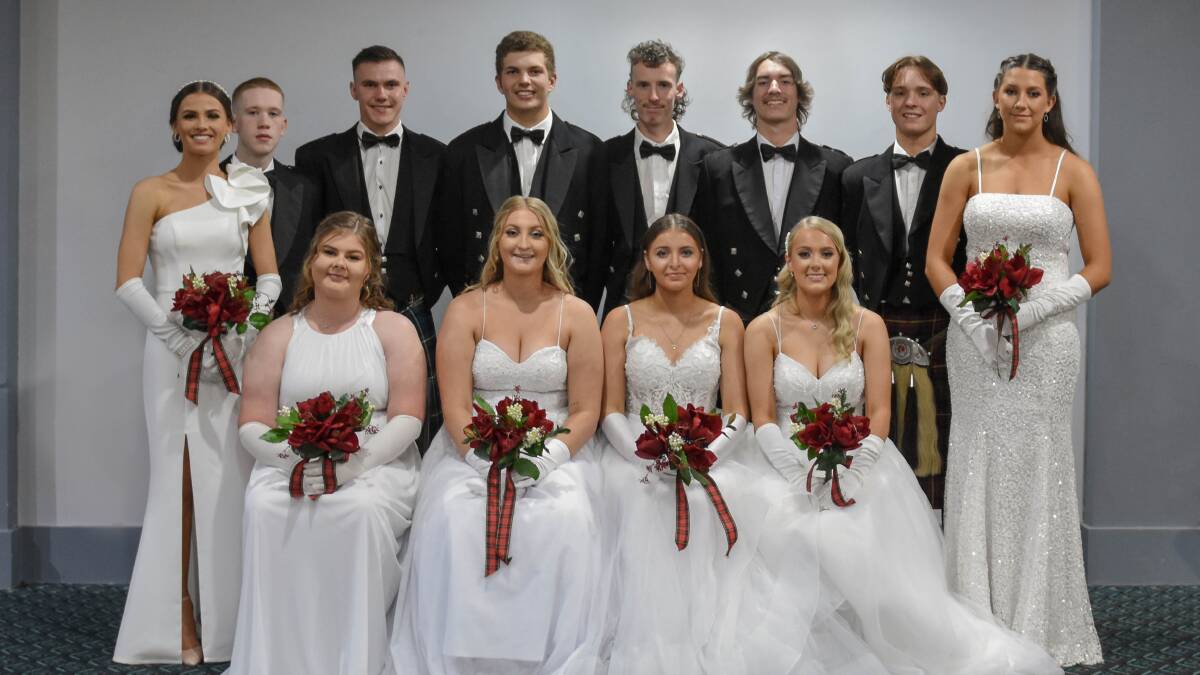 DAZZLING: This year's Leeton Scottish Debutante Ball participants had a great time at the event. Photo: SASS Photography