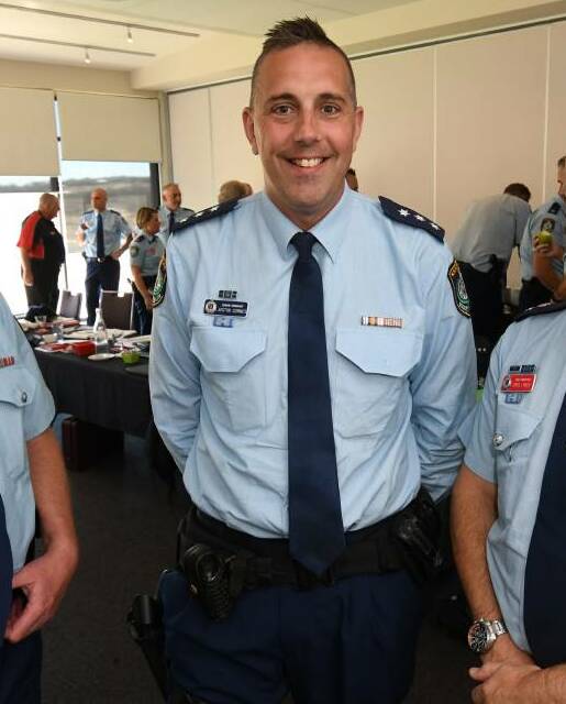 Justin Cornes will soon be working in Leeton and Narrandera as the area's Inspector. Photo: The Western Advocate 