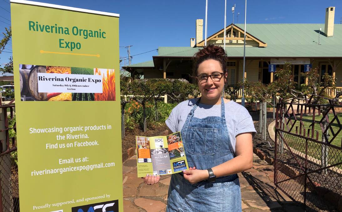 NEW EVENT: Leeton's Sandra Nardi is organising the Riverina Organic Expo to be held on November 9 and 10. Photo: Talia Pattison 