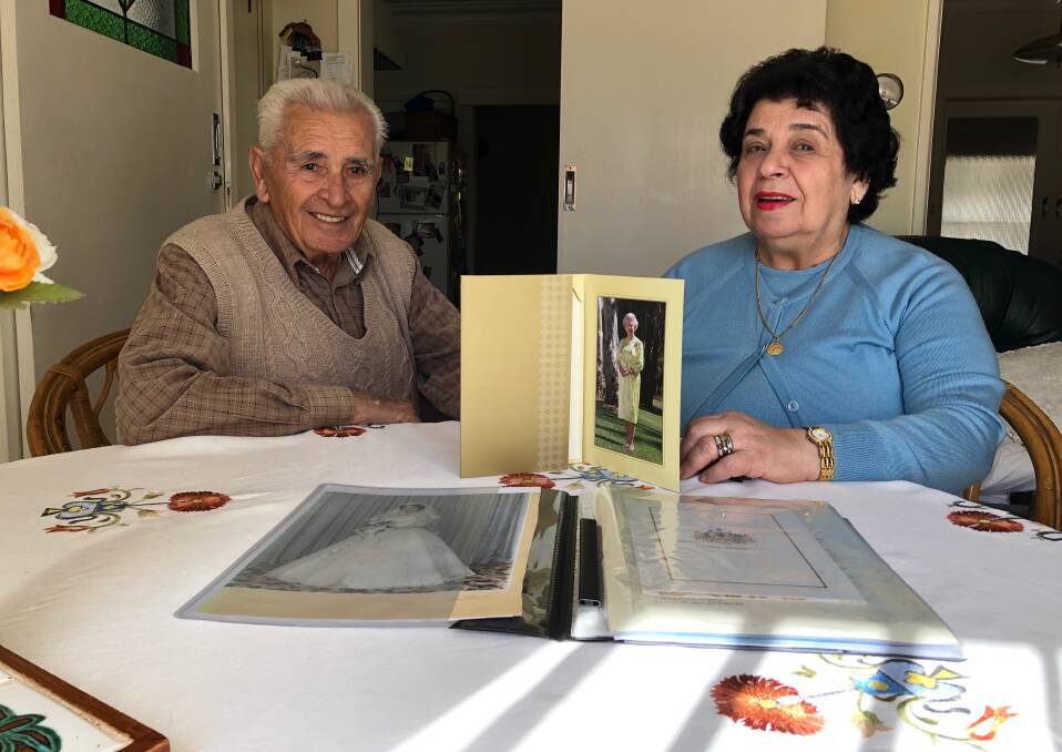 CELEBRATE: Leetons Casimiro and Maria Damiani recently celebrated their 60th wedding anniversary. Photo: Talia Pattison