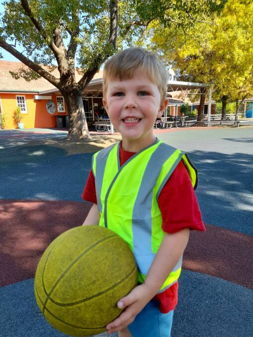 ALL SMILES: Noah Capstick has been enjoying participating in the Little Learners program at Yanco Public School. Photo: Supplied