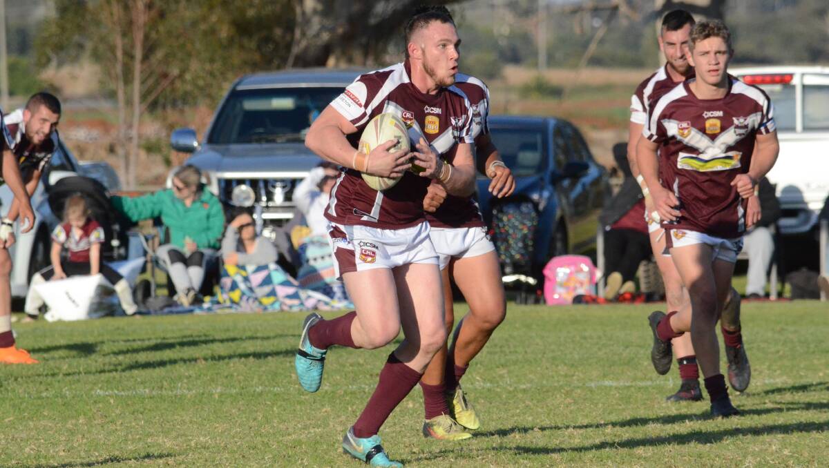 BUILDING: Yanco-Wamoon coach Troy Preston wants his side to keep their momentum and consistency going this week against the Black and Whites. Photo: Liam Warren