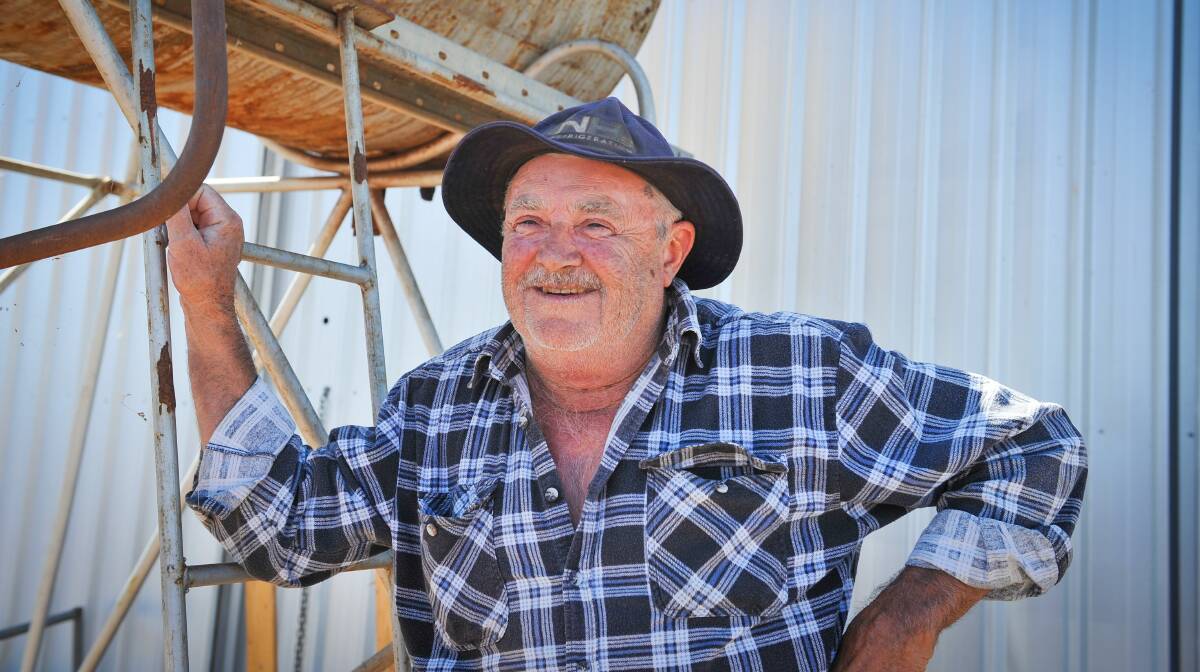 HISTORY: Alan Harrison is one of many whose fruit is being used in popular Leeton shire brand The Juice Brothers. 