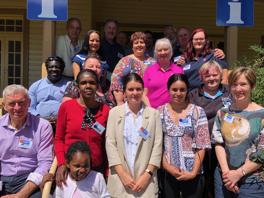 WORK TOGETHER: Attendees across the two days have been brainstorming an exciting new project for Leeton shire. Photo: Talia Pattison