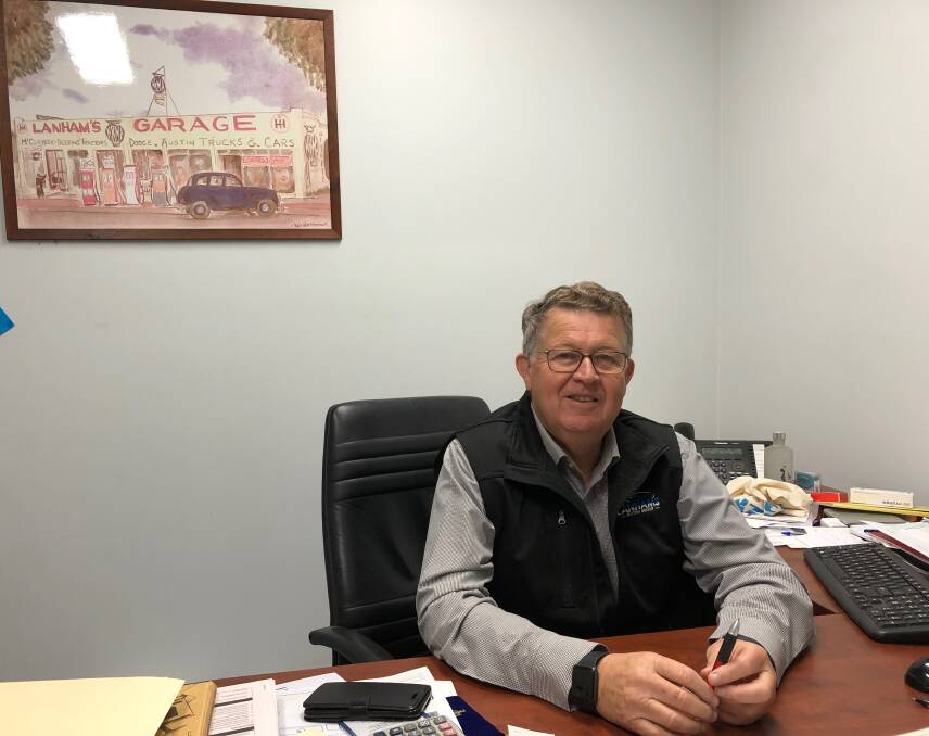 RISING TO THE CHALLENGE: Lanhams of Leeton is continuing to work its way through the COVID-19 pandemic and what that means for the car industry. Photo: Talia Pattison
