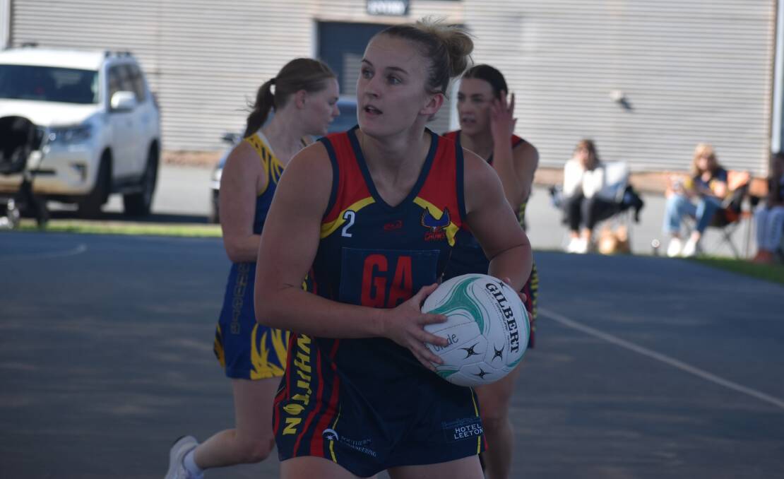 Maddy Routley was one of the standout players for Leeton-Whitton during their victory over Narrandera in round one. Picture by Liam Warren