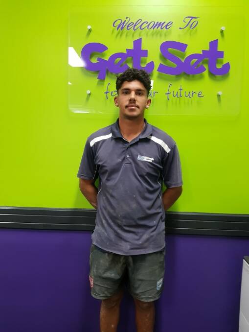 Traelon Freer is currently a third-year apprentice with GetSet and Hotondo Homes. Picture supplied