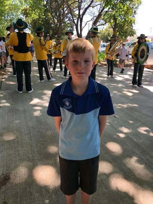 YOU'RE THE VOICE: Yanco Public School student Seth Thornton recently attended the Riverina Choral Camp in Wagga. Photo: Contributed