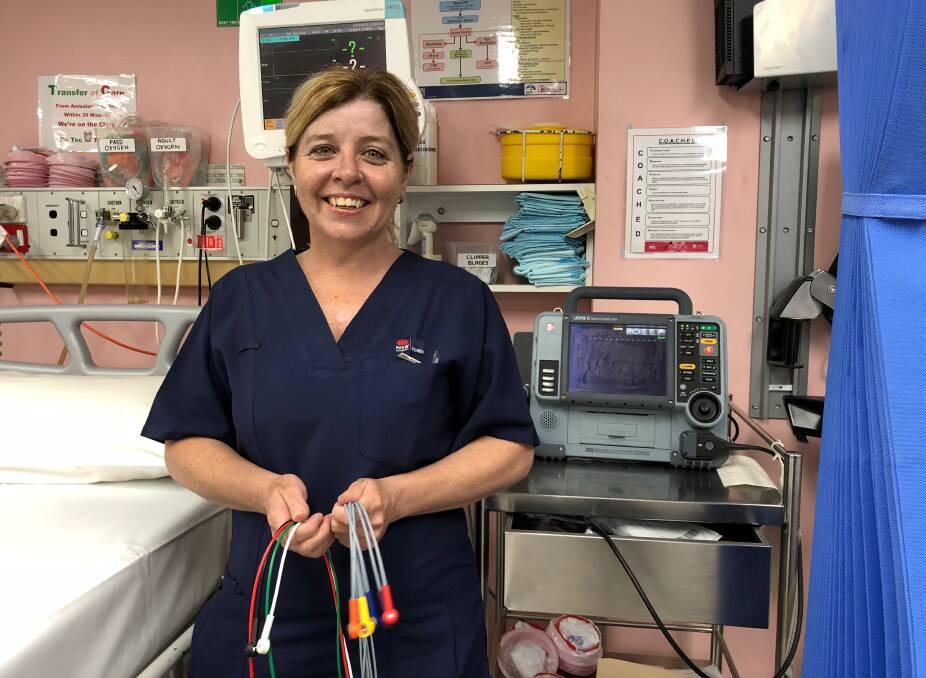 REWARDING JOB: Registered nurse Kerry Maguire has worked at the Leeton District Hospital for almost 30 years. Photo: Talia Pattison