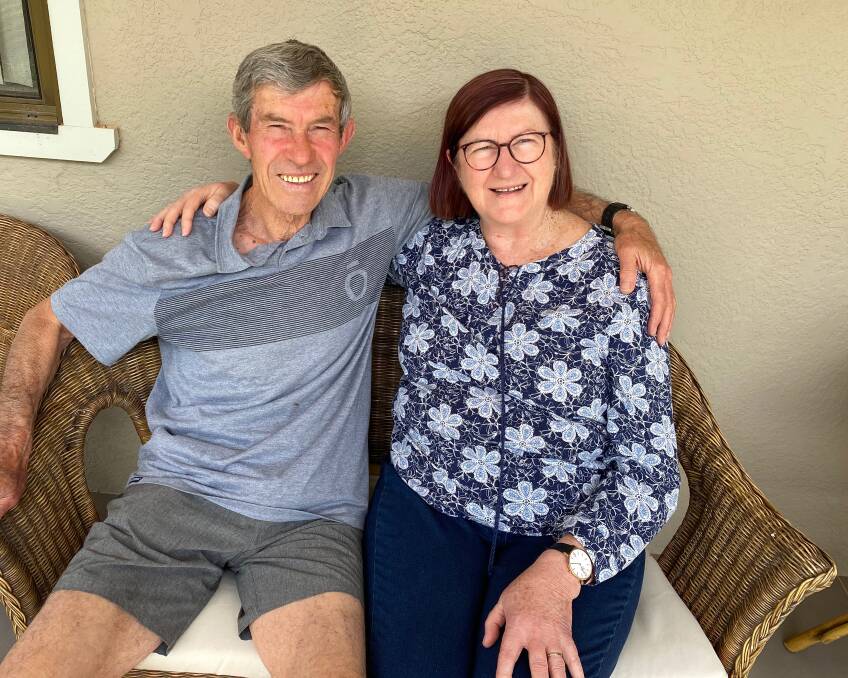 HAPPY COUPLE: John and Sue Gavel have celebrated their 50th wedding anniversary, reflecting on the life they have built together in Leeton. Photo: Talia Pattison