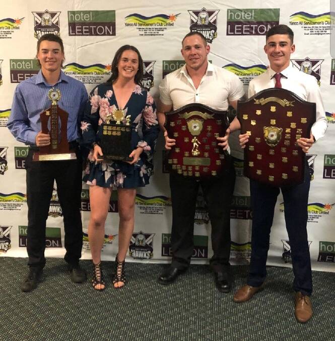 The Hawks celebrated their best at presentation night recently. 