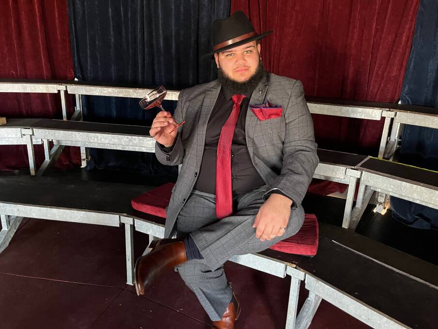 GANGSTER: Parlour master Elijah Ingram is excited to welcome everyone into The Parlour during the festival. Photo: Talia Pattison