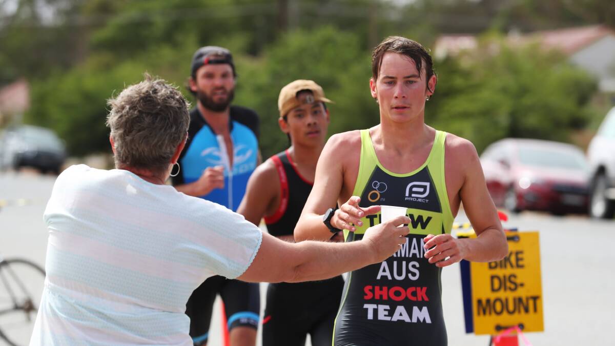 Wilcox surges past rivals for Ganmain Triathlon win