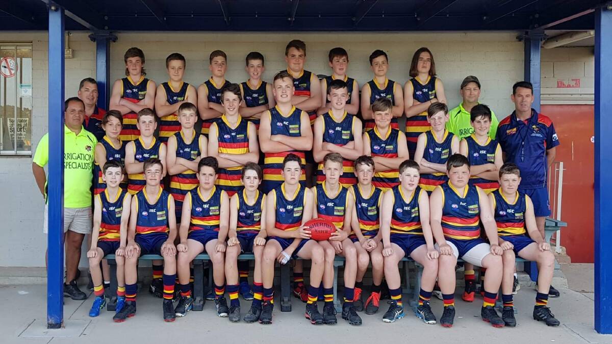 UNDEFEATED: Leeton-Whitton's under 13s side hopes to keep their record intact in this weekend's grand final. 
