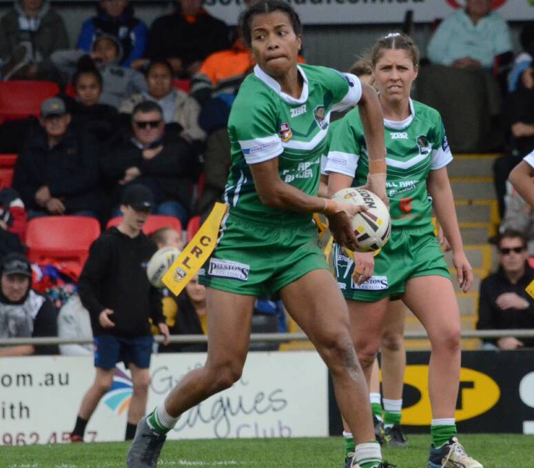 BIG STAGE AWAITS: Leeton's Ua Ravu will represent with Papua New Guinea at the inaugural women's tackle nines World Cup this weekend. Photo: Liam Warren 