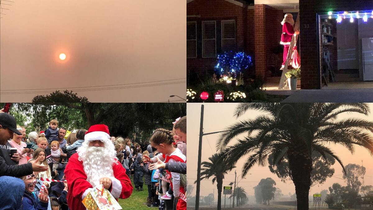 HEAT IS ON: Hot weather is predicted in the MIA for Christmas Day and beyond this week as Santa prepares to make his arrival. Smoke haze is also again likely. Photos: Talia Pattison