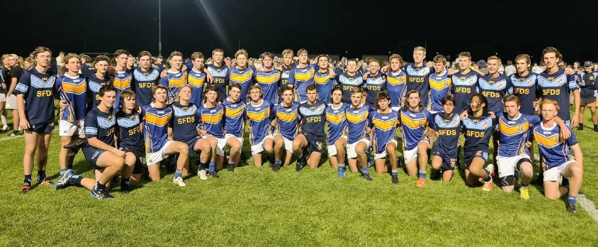 WELL DONE: Yanco Agricultural High School won the Dave Sheldrick Shield on Wednesday night over rivals St Francis College. 