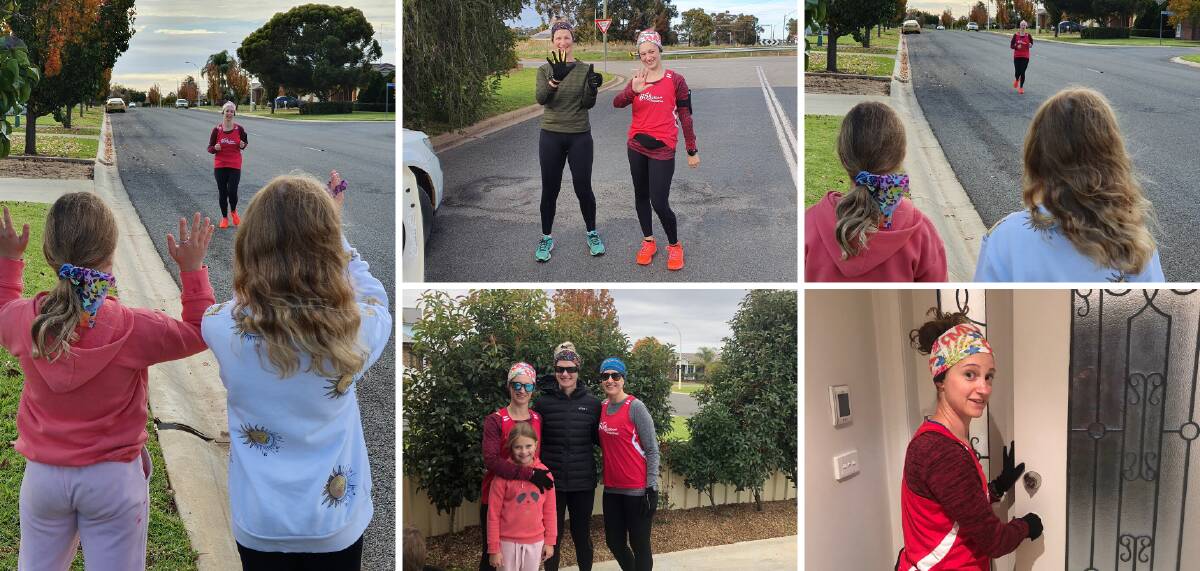 BIG EFFORT: Renee Paton completed a 65km run and walk on the weekend to raise awareness and funds for cystic fibrosis. Photos: Contributed 