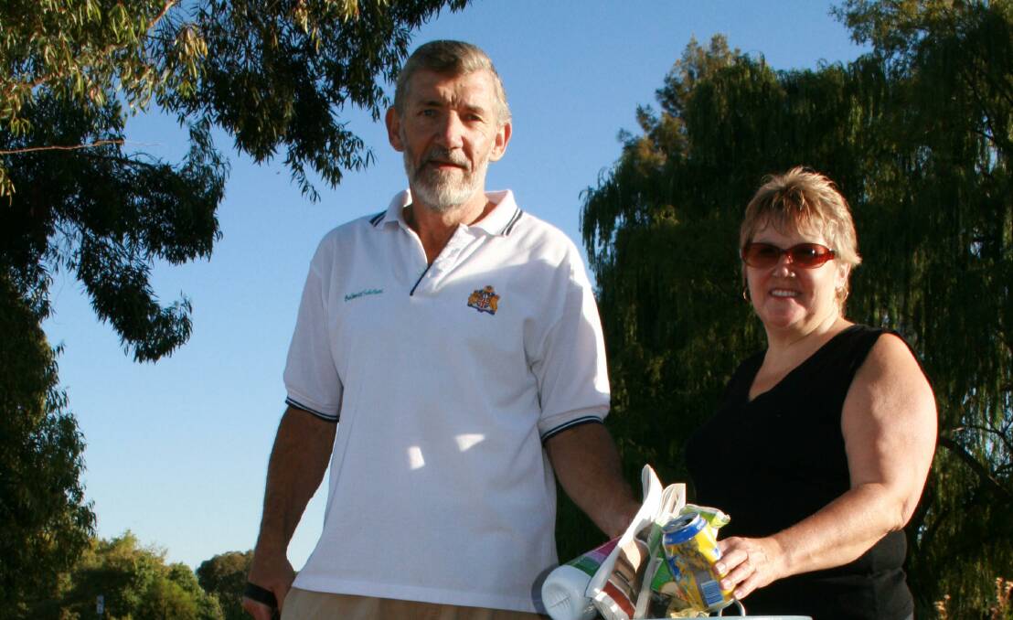 FLASHBACK: Leeton shire mayor Paul Maytom has been supported over the years by his wife Julie, his family and the community. Photo: The Irrigator