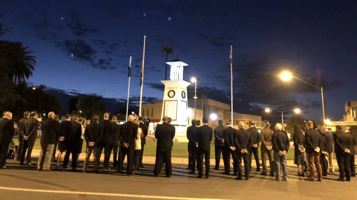 NOT THIS YEAR: Leeton's shire's Anzac Day services have been cancelled due to COVID-19 health advice. Photo: Talia Pattison