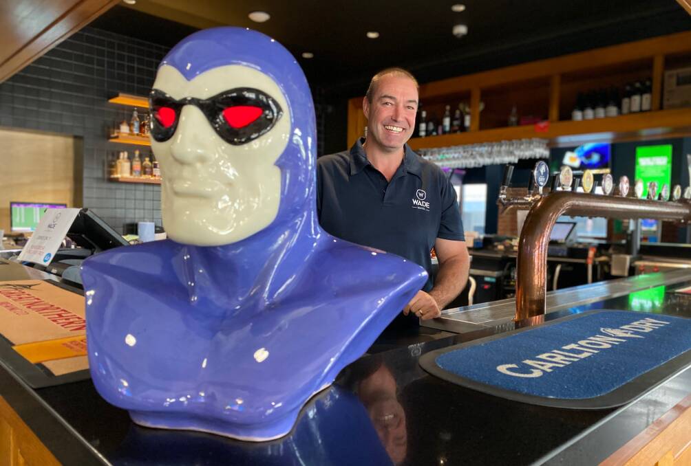 HOME OF THE PHANTOM: Phantoms club stalwart Bart Challacombe is looking forward to the weekend's grand final. Photo: Talia Pattison