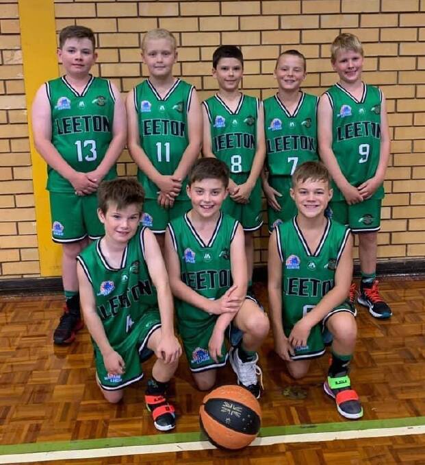 Leeton's under 12s representative side. Photos: Contributed 