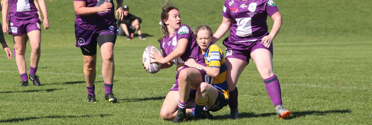 LEADING FROM THE FRONT: Dianas co-captain Felicity Allen was again a standout performer on the weekend. Photo: Anthony Stipo