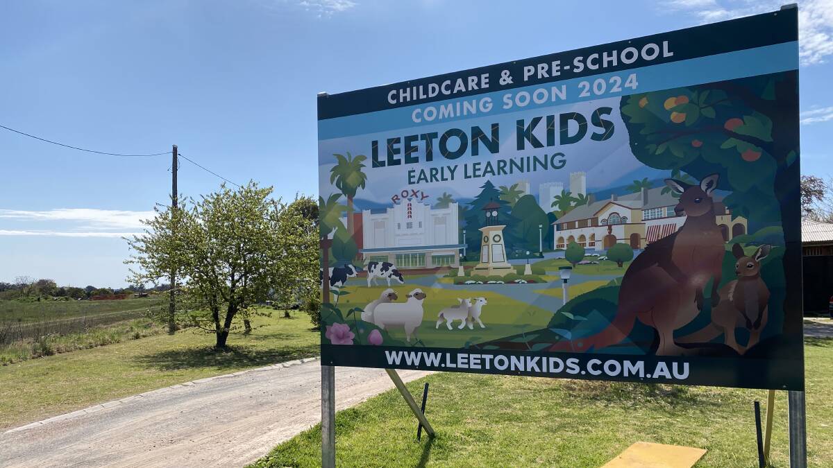 Work to construct a new childcare and preschool in Leeton will soon begin on Cassia Road. Picture by Talia Pattison 