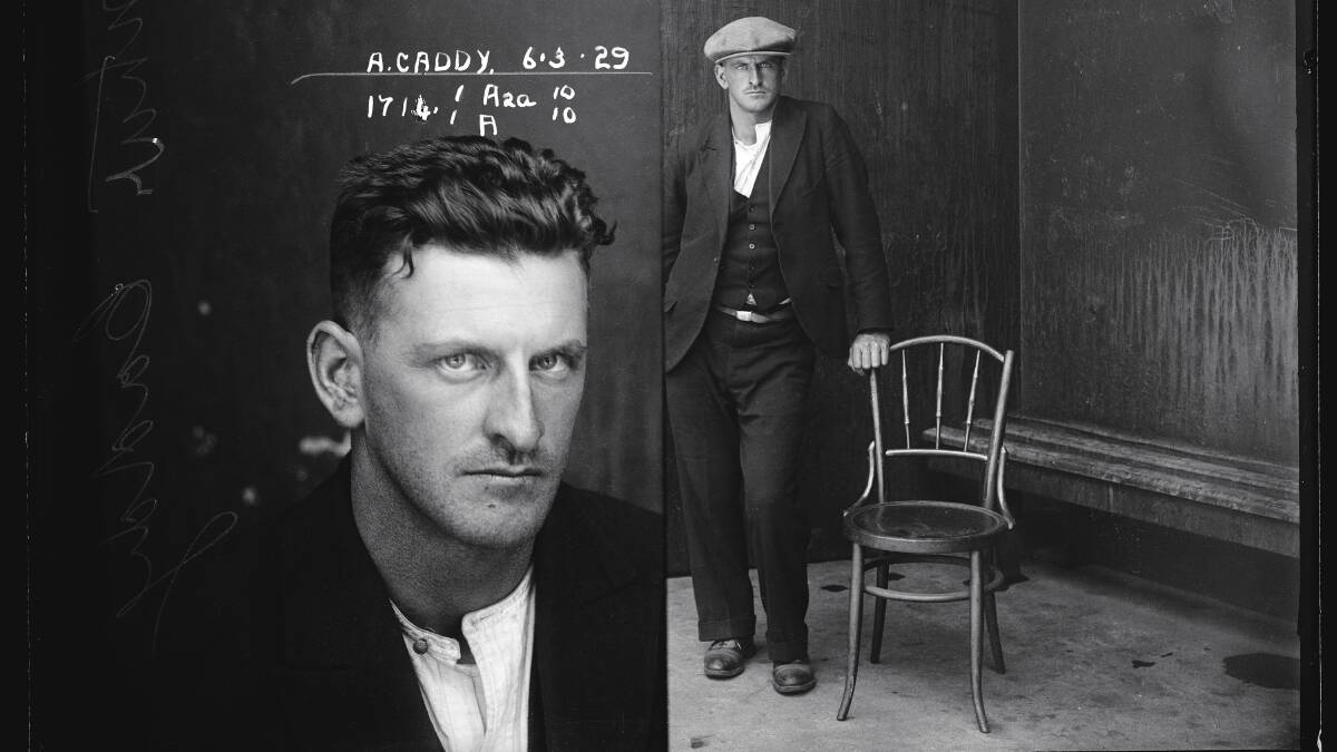Arthur Caddy, 6 March 1929, Suspect, offence unknown, Special Photograph number 1714, NSW Police Forensic Photography Archive, Sydney Living Museums.
